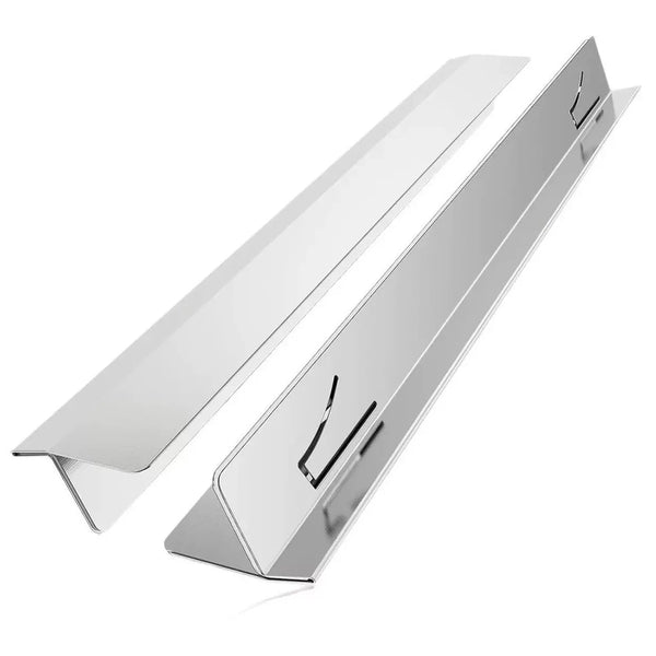 Stainless Steel Stove Gap Covers - 2 Pack