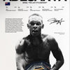UFC Fighter Canvas Wall Art - MMA Boxing Poster for Gym & Man Cave Decor
