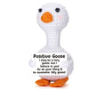 Handmade Wool Knit Potato Plush Doll with Inspirational Card