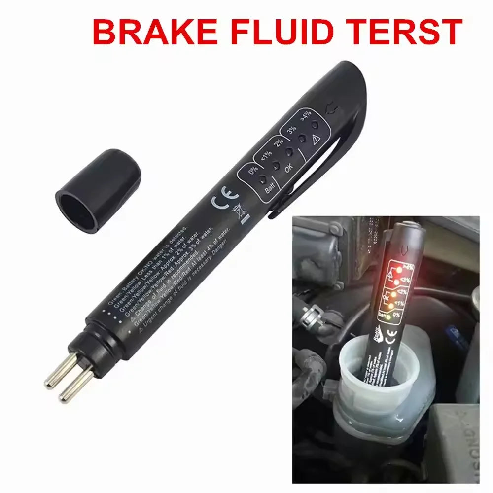 Brake Fluid Tester with LED Indicator