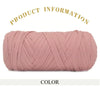 Thick Polyester Blend Yarn for Knitting & Crochet