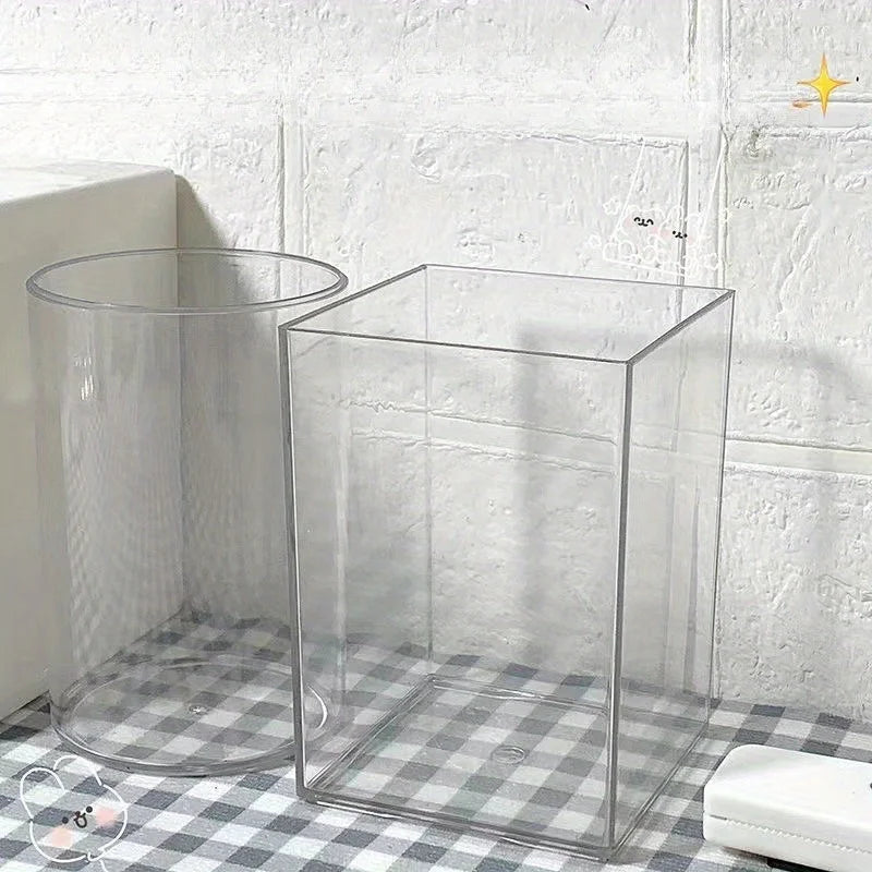 Porte-stylos en acrylique transparent