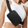 Versatile Nylon Waist Pack with Zippered Pockets