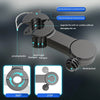 Dual-Head USB Car Fan with 360° Rotation