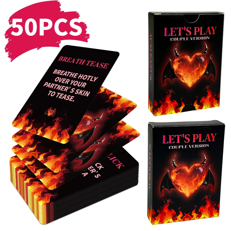 Intimacy & Connection Cards for Couples