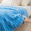 Ultra-Soft Striped Flannel Throw Blanket