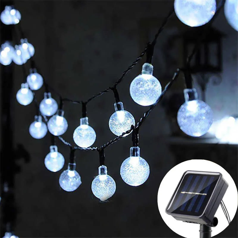 Solar LED Lichterkette für Garten