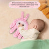 Soothing Cartoon Bear Sleep Aid Pillow with Remote Control for Newborns