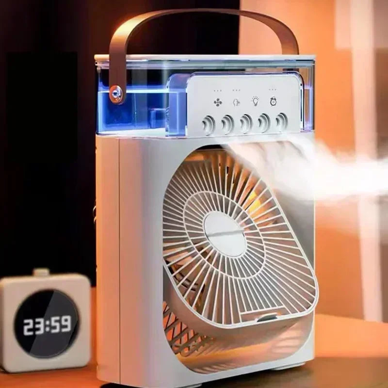 Portable USB Desk Humidifier Fan