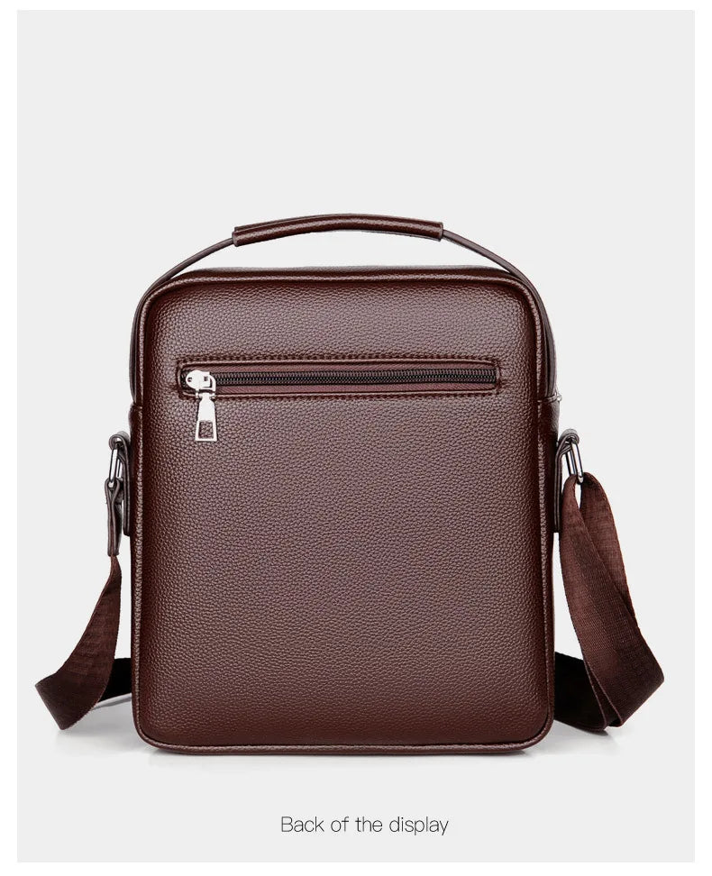 Vintage Waterproof Crossbody Messenger Bag for Men