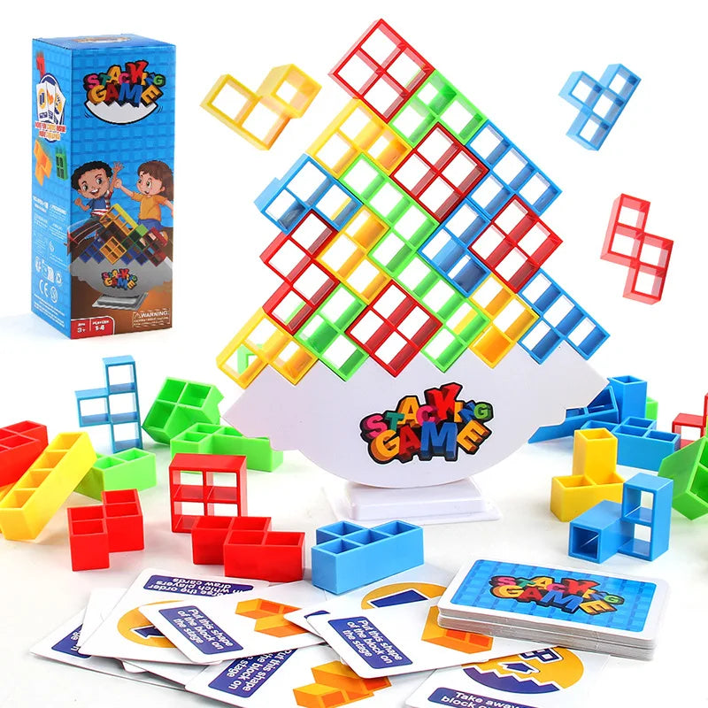 Dinosaur Stacking Blocks Balance Game