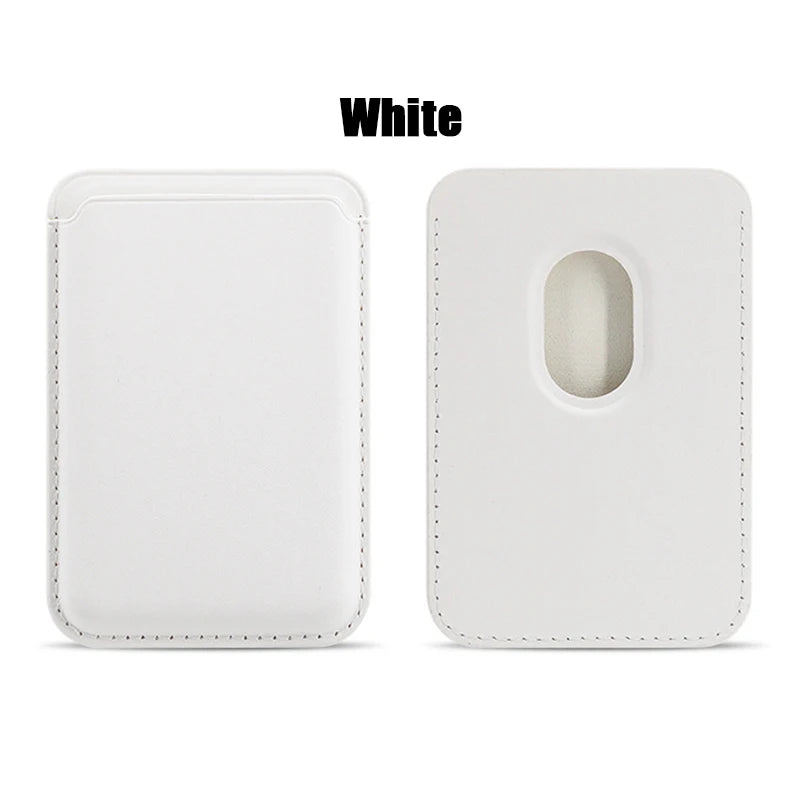 Leather Magnetic Card Holder Phone Case with MagSafe Compatibility