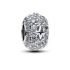925 Sterling Silver Charm Set with Cubic Zirconia