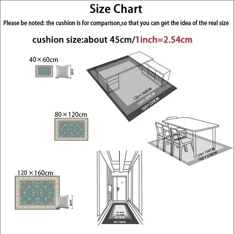 Gothic Skull Print Non-Slip Floor Mat