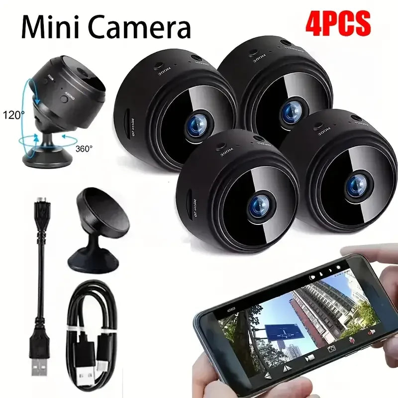 Mini WiFi Security Camera with Motion Detection