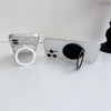 360° Rotatable Phone Ring Kickstand – Foldable Grip & Desktop Stand