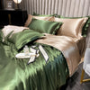 Housse de Couette en Satin de Soie Premium
