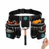 Heavy-Duty Tool Belt with Detachable Pouches & Adjustable Waist Strap