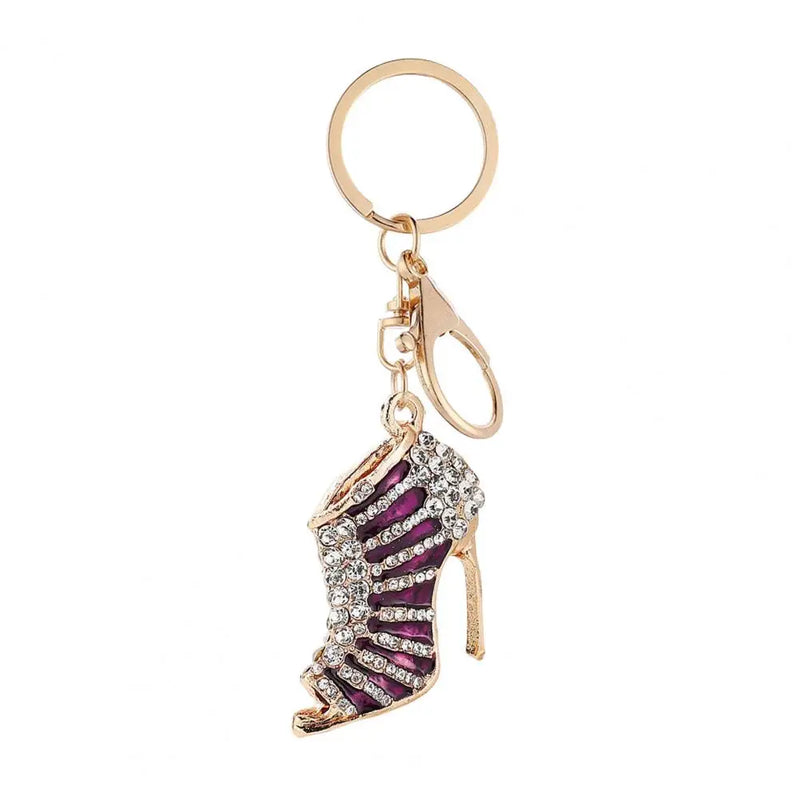 Porte-clés Talon Haut Strass