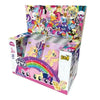 A box of My Little Pony Friendship Eternal Radiant Moon Gilded Card Pack featuring colorful pony cards.