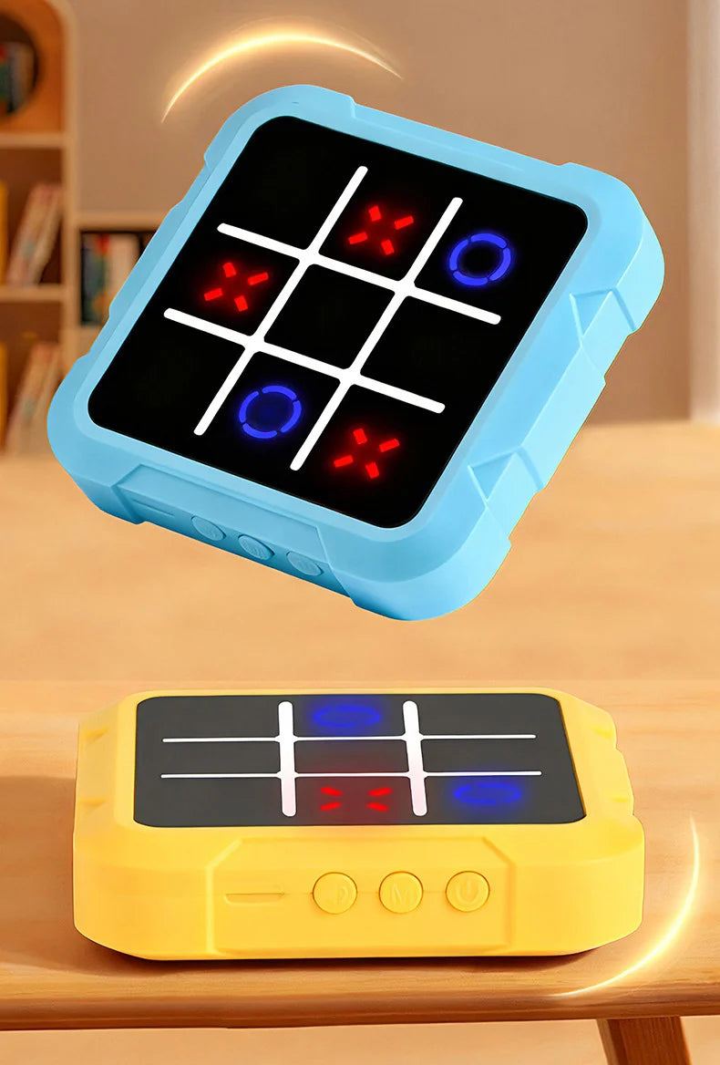 Electronic Chess & Tic-Tac-Toe Board for Family Brain Games