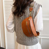 Leather Waist Bag with Adjustable Strap – Women's Crossbody Fanny Pack