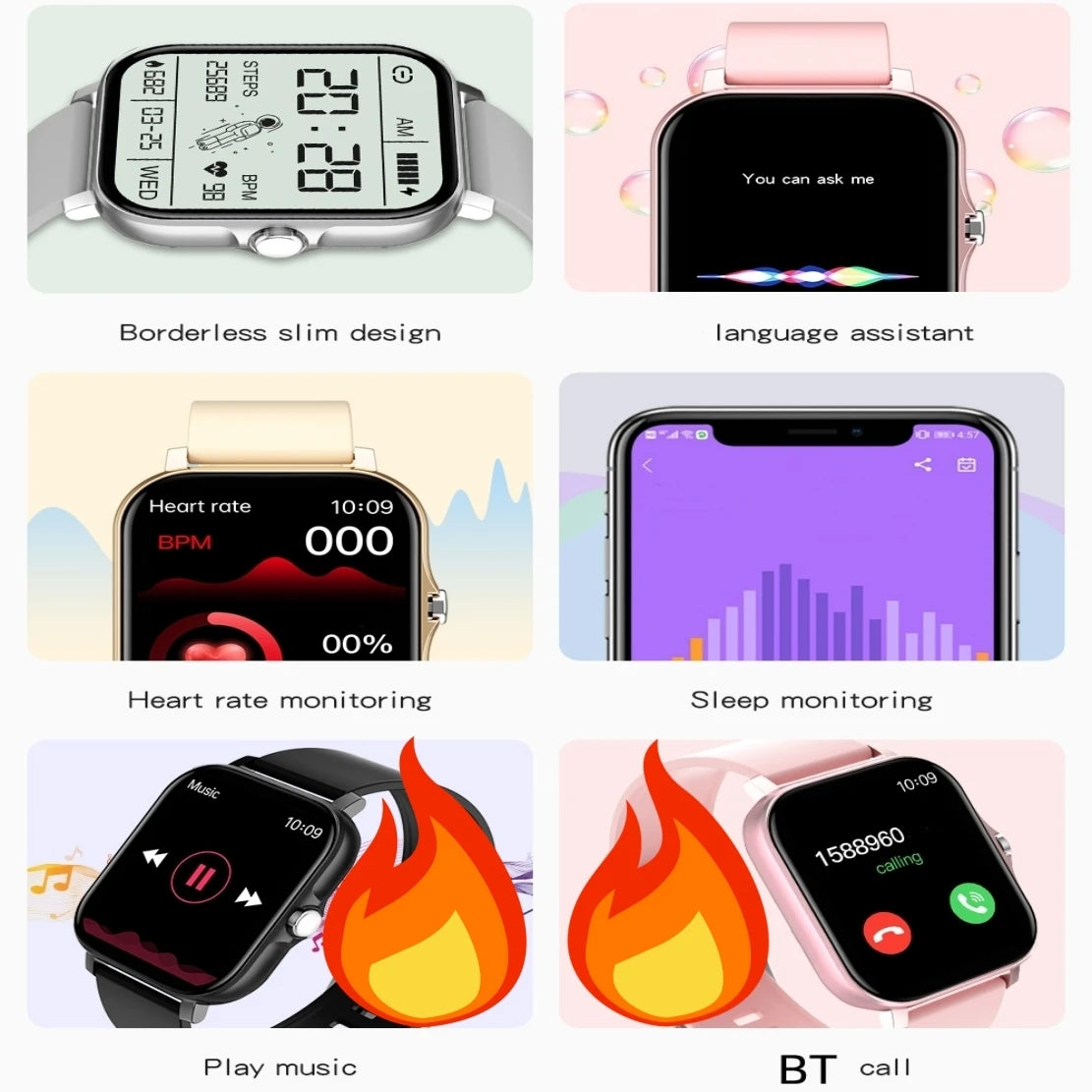 Fitness & Health Smart Watch