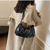 Y2K Retro Pleated Hobo Shoulder Bag