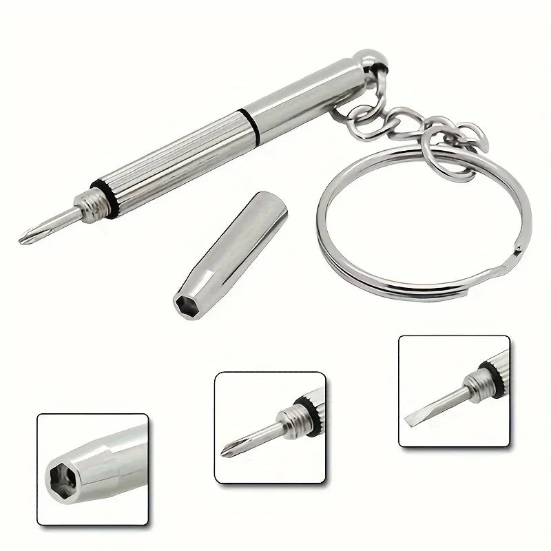 Pocket Precision Screwdriver Keychain