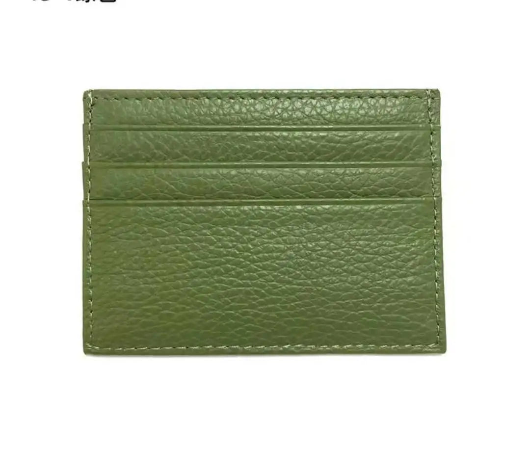Genuine Leather Credit Card Holder – Slim ID & Card Case