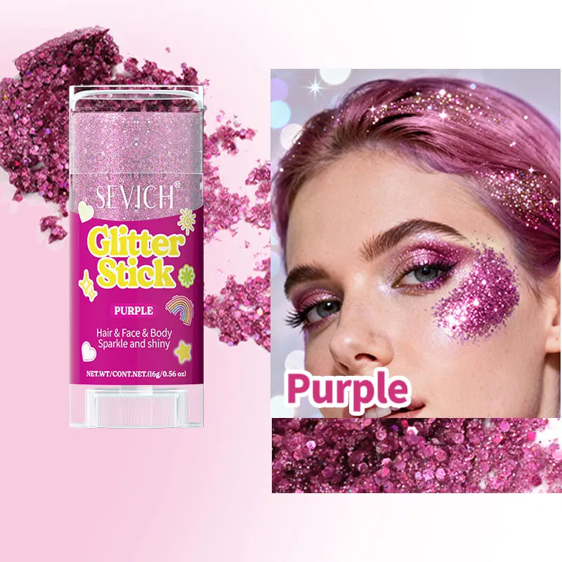 Mermaid Sequin Body Glitter Stick