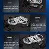Three models of fiber optic cables and remote controls for car interior LED lighting systems