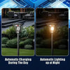 Solar-Powered Motion Sensor Light with Dual Mounting Options