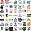 Snarky Meme Sticker Pack – Fun Vinyl Decals for Laptops, Water Bottles & More