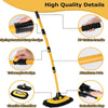 Telescoping Car Wash Mop with Soft Chenille Brush Head