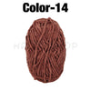Soft Velvet Chenille Yarn for Knitting and Crochet – 2 Rolls