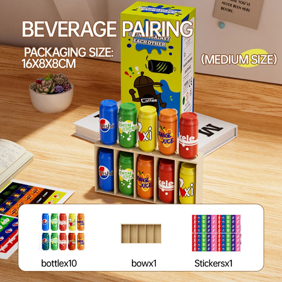 Bottle Guessing Memory Board Game for Kids