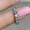 Round Cubic Zirconia Statement Ring