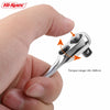 Compact Double-Ended Ratchet Wrench with Quick-Release Sockets