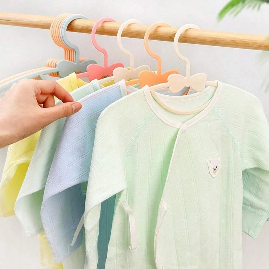 Space-Saving Kids' Anti-Slip Clothes Hangers (Set of 5/10/20/30/50)
