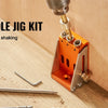 Adjustable Aluminum Pocket Hole Jig Kit with Step Drills