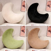 Crescent Moon Plush Pillow for Cozy Home Decor