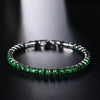 4mm Micro-Pavé Zircon Tennis Bracelet