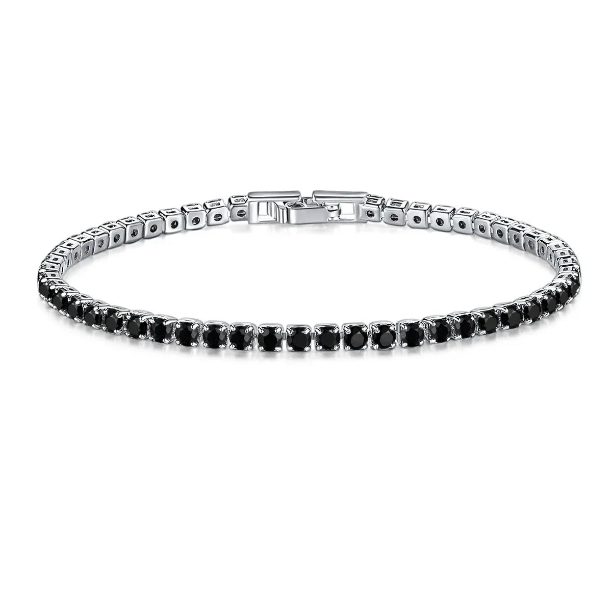 Elegante Tennisarmband mit Zirkonia