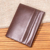 Vintage Slim Leather Card Holder Wallet for Men