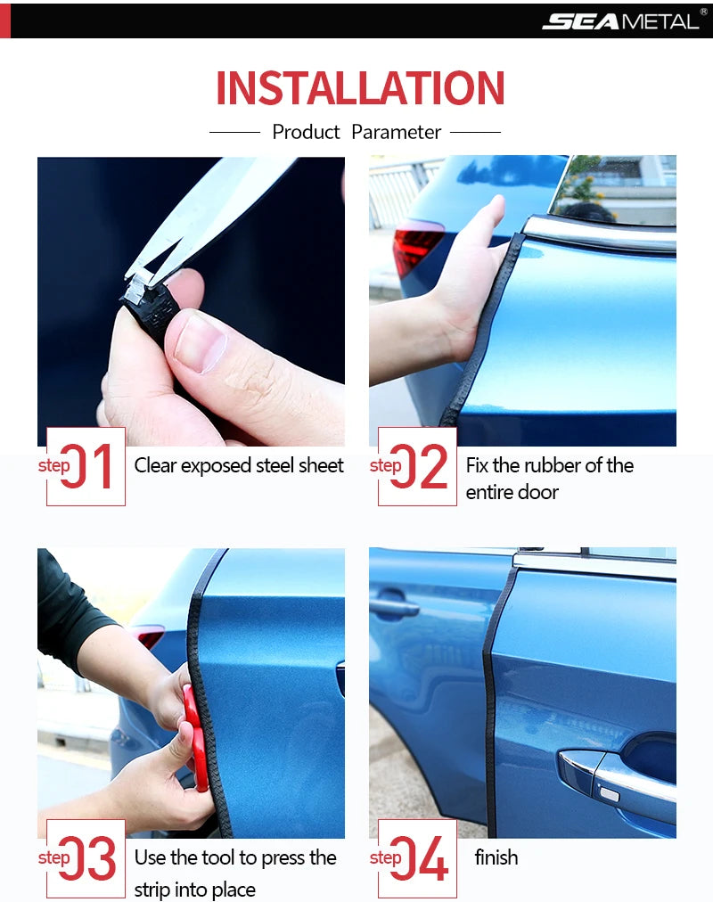 Universal Car Door Edge Protector Strip