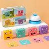 Wooden Face-Changing Cube Puzzle Game for Kids