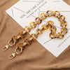 Acrylic Resin Chain Bag Strap for Purses and Crossbody Bags