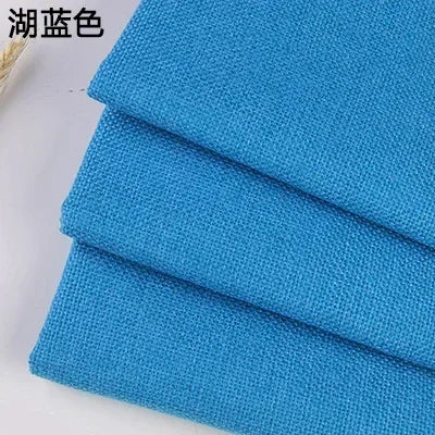 Premium Cotton-Linen Upholstery Fabric – Solid Colors, Durable & Versatile