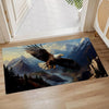 Rottweiler Non-Slip Entryway Door Mat – Durable Polyester Floor Rug for Living Room & Entry